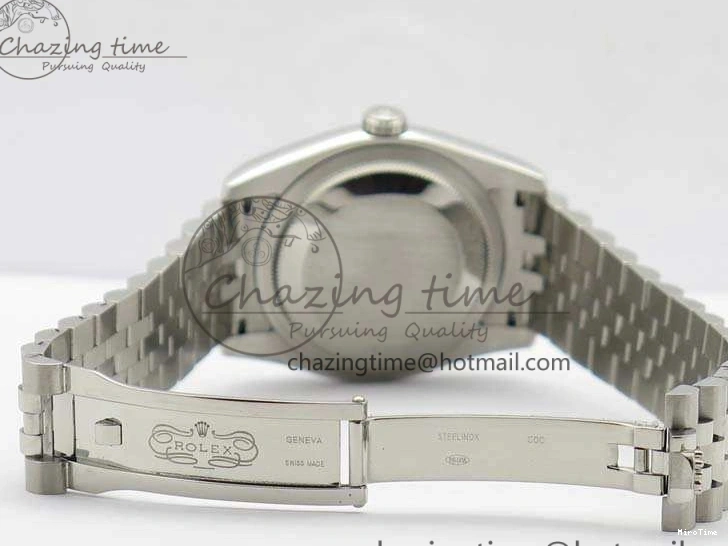 MiroTime 0223 DateJust 36mm SS 116200 ARF 1:1 Best Edition Black Roman Dial On 904L SS Jubilee Bracelet SA FlexibleFit 3519